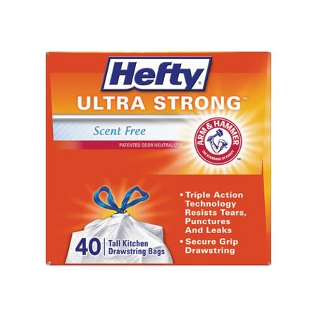Reynolds BAG, HEFTY ULT, 13GAL, TL, WH E88338CT